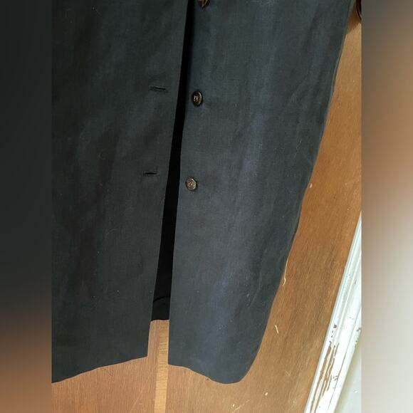 90s Oberon linen midi dress - Picture 4 of 8